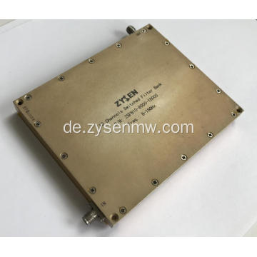 8-18 GHz Switched Filter Bank 10 Channels